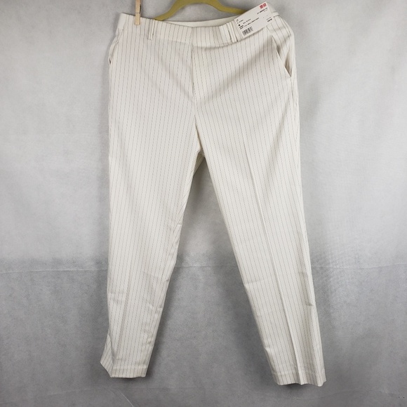off white ankle pants